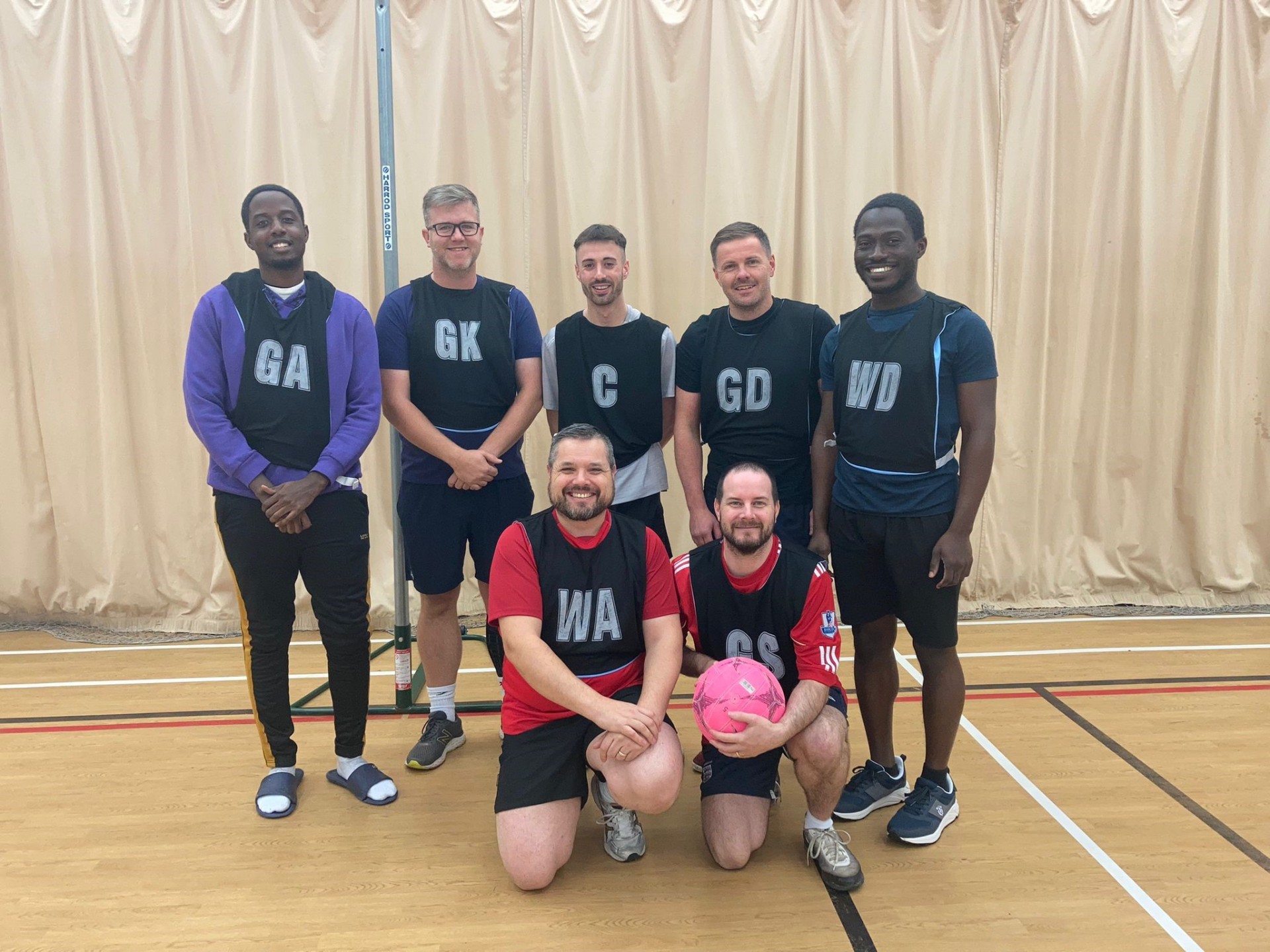 Hull's First Men's Netball Team